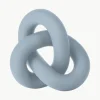 Handbeschilderd decoratief object Knot, H 9 cm