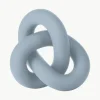 Handbeschilderd decoratief object Knot, H 6 cm