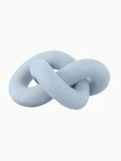 Handbeschilderd decoratief object Knot, H 6 cm