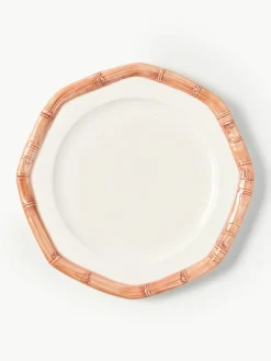 Handbeschilderd eetbord Bamboo