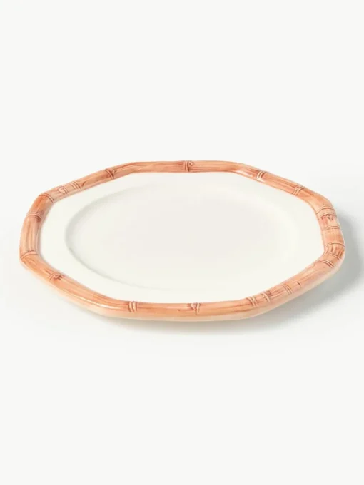 Handbeschilderd eetbord Bamboo