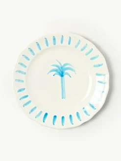 Handbeschilderd ontbijtbord The Palms