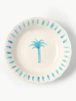 Handbeschilderd soepbord The Palms