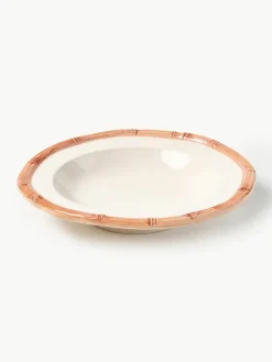Handbeschilderd soepbord Bamboo