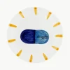 Handbeschilderd taartplaat Anti Hangover Pill