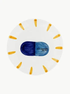 Handbeschilderd taartplaat Anti Hangover Pill