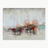 Handbeschilderde canvasdoek Orizzonte di Colori