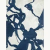 Handbeschilderde canvasdoek Blueplay met houten frame