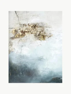 Handbeschilderde canvasdoek Freja Blanche