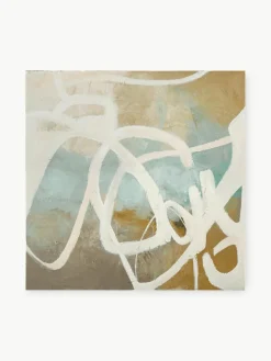 Handbeschilderde canvasdoek Notify