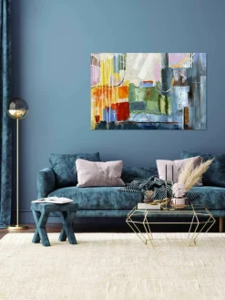Handbeschilderde canvasdoek Pittura Astratta