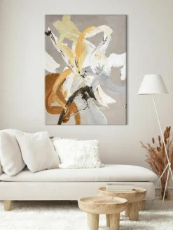 Handbeschilderde canvasdoek Go Ahead