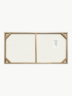 Handbeschilderde canvasdoek Interferenza di Colori