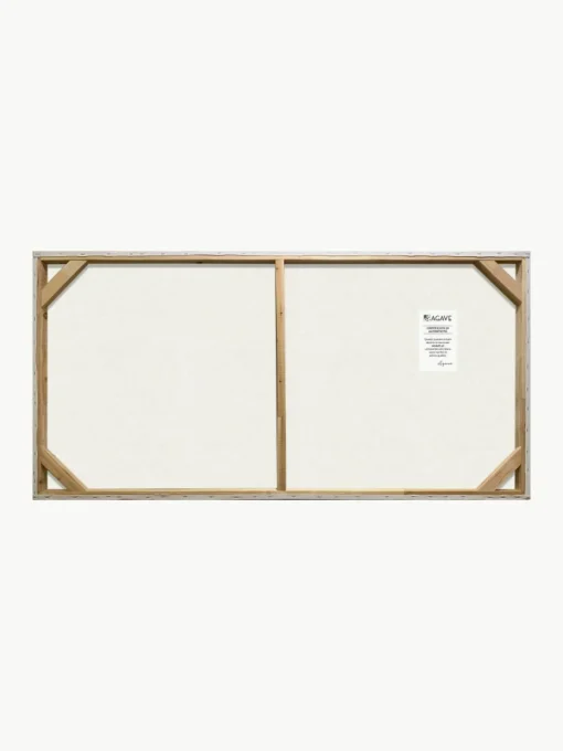 Handbeschilderde canvasdoek Interferenza di Colori