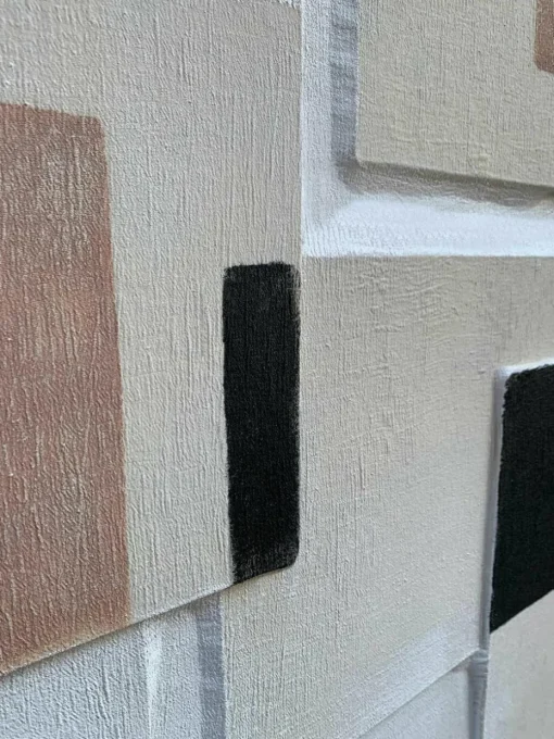 Handbeschilderde canvasdoek Balance