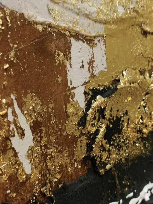 Handbeschilderde canvasdoek Rust