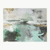 Handbeschilderde canvasprint Hillside