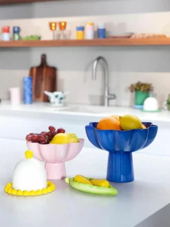 Handbeschilderde decoratieve schaal Sun