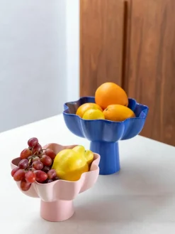 Handbeschilderde decoratieve schaal Sun