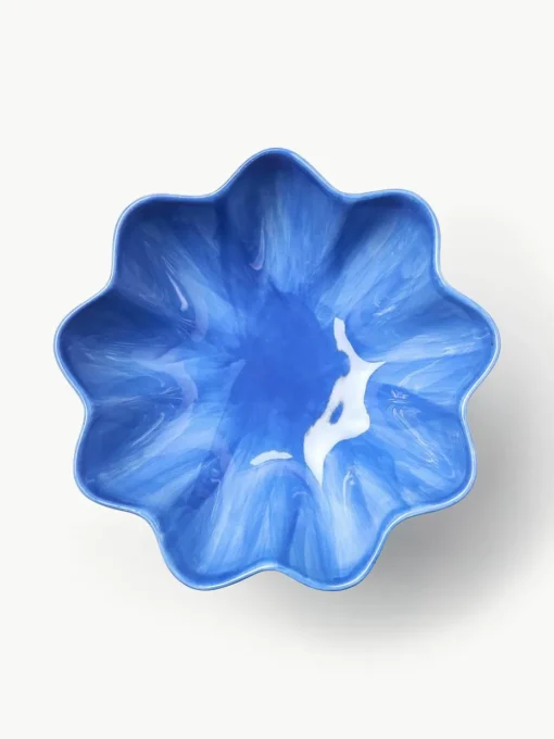 Handbeschilderde decoratieve schaal Sun