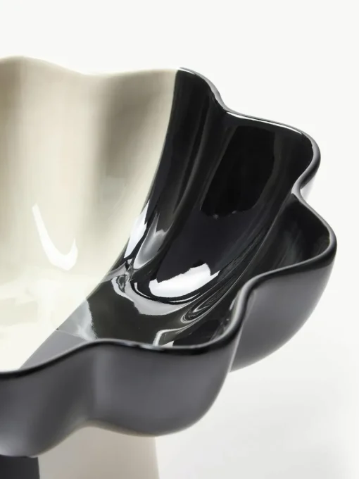 Handbeschilderde decoratieve schaal Sun