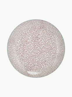 Handbeschilderde dinerbord Patrizia, set van 3