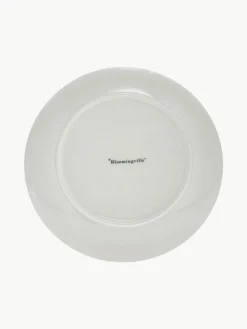Handbeschilderde dinerbord Patrizia, set van 3