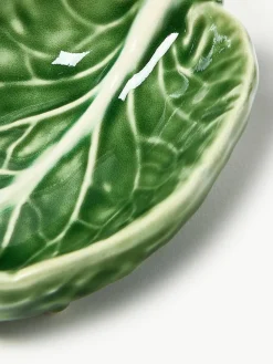 Handbeschilderde dipschalen Cabbage, 2 stuks