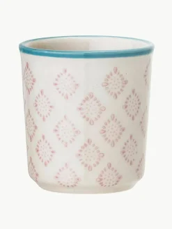 Handbeschilderde eierdopje Patrizia, set van 3