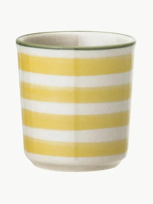 Handbeschilderde eierdopje Patrizia, set van 3