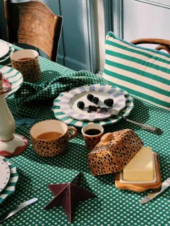 Handbeschilderde espresso kopjes Leopard, 2 stuks