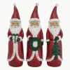 Handbeschilderde Kerstman figuren Pedros, set van 3