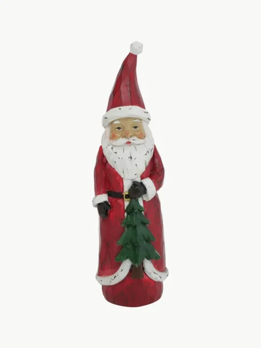 Handbeschilderde Kerstman figuren Pedros, set van 3