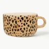 Handbeschilderde kopje Leopard