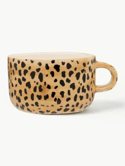 Handbeschilderde kopje Leopard