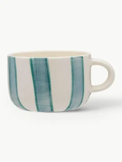 Handbeschilderde kopje Powder Striped
