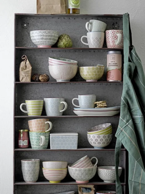 Handbeschilderde mokken Patrizia, set van 3