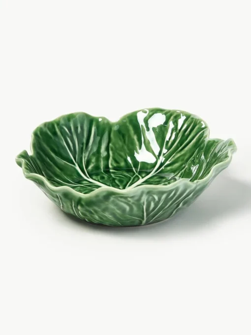 Handbeschilderde saladeschalen Cabbage, 2 stuks