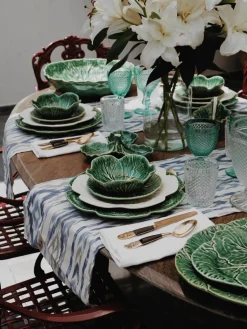 Handbeschilderde saladeschalen Cabbage, 2 stuks