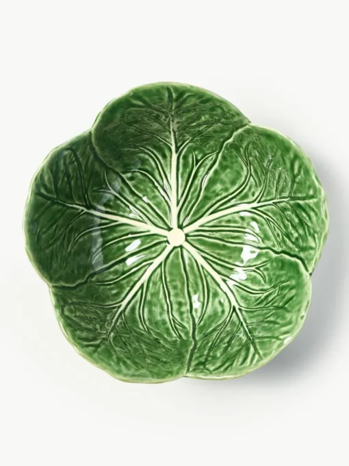 Handbeschilderde saladeschaal Cabbage