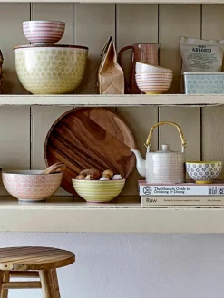Handbeschilderde schalen Patrizia, set van 2