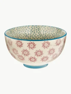 Handbeschilderde schalen Patrizia, set van 2