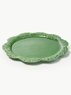 Handbeschilderde serveerplateau Cabbage met deksel