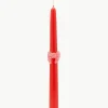 Handbeschilderde steekkaarsen Loving Bow, 2 stuks