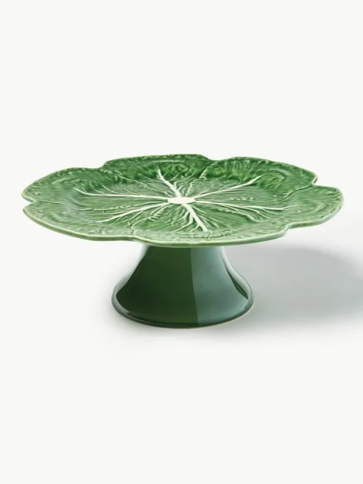 Handbeschilderde taartplateau Cabbage