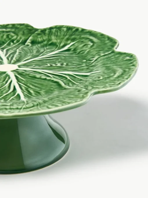 Handbeschilderde taartplateau Cabbage