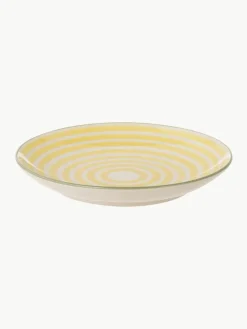 Handbeschilderde taartplaten Patrizia, set van 3