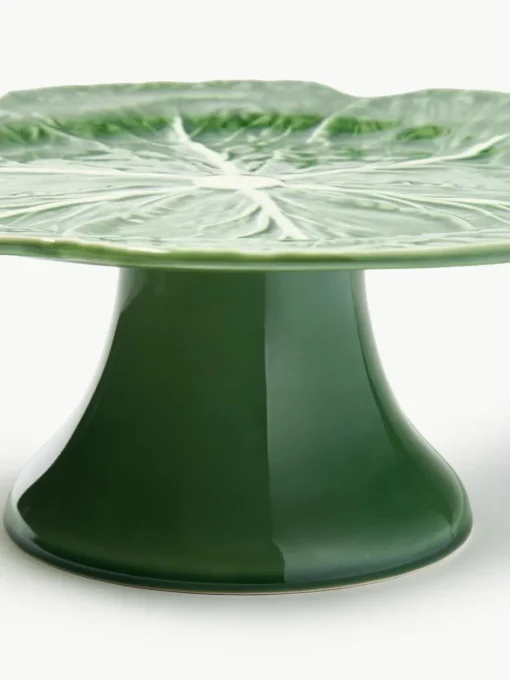 Handbeschilderde taartplateau Cabbage