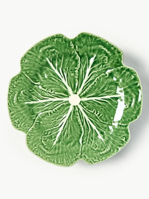 Handbeschilderde taartplateau Cabbage