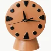 Handbeschilderde tafelklok Retro van keramiek